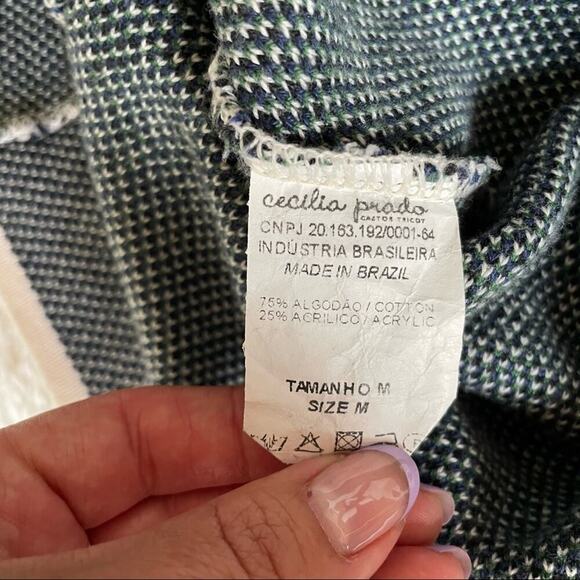 Anthropologie Cecilia Prado Boho Colorful Crochet Metal Collar Printed Dress - Picture 5 of 10